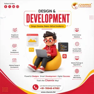Website design development services in india custom respons