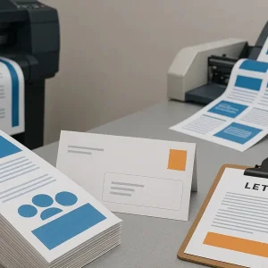 Direct mail prepress services for personalized marketing