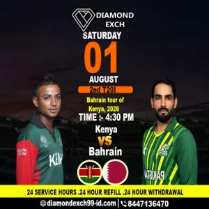 Diamondexch id follow kenya vs bahrain 2nd t20i realtime crick