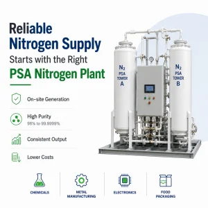 Reliable nitrogen supply starts with the right psa nitrogen plan