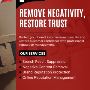 Remove negativity restore trust