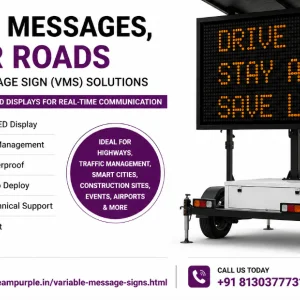 Variable message sign vms supplier in india streampurple