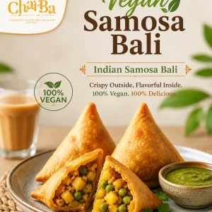 Fresh vegan samosa bali crispy and flavorful bites