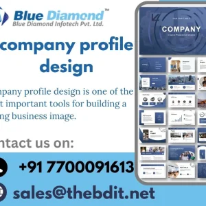 Professional company profile design services for business growth