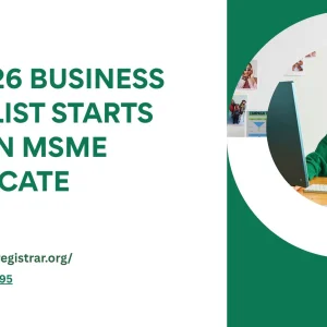The 2026 Business Checklist Starts with an MSME Certificate