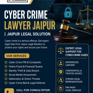 Cyber crime lawyer jaipur jaipur legal solution