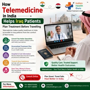 Telemedicine specialist consultation in india for iraq patients
