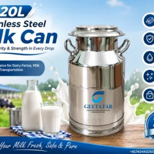 20 liters stainless steel milk can