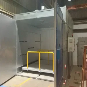 Electric oven for htlt motors winding insulation