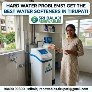Hard water problems get the best water softeners in tirupati