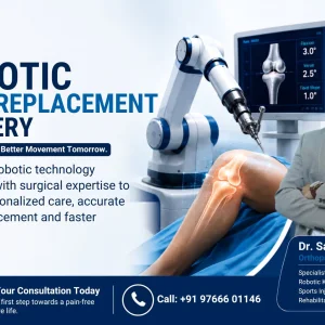 Robotic knee replacement surgery in pune helios ortho joint