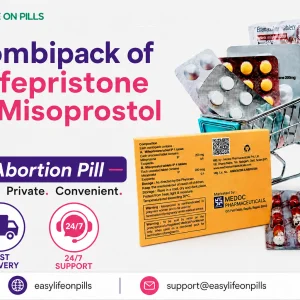 Combipack of mifepristone and misoprostol abortion pill usa