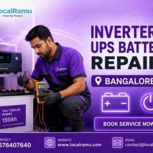 Expert inverter and ups battery repair in bengaluru with localra