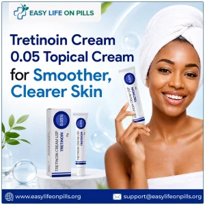 Tretinoin cream 005 topical cream for smoother and clearer sk