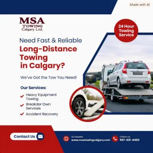 Need long distance towing in calgary safe reliable service aw