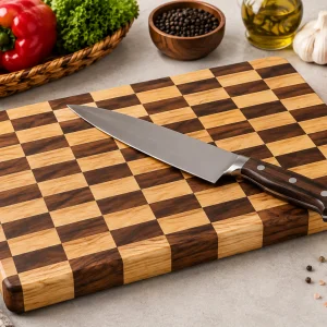Wood chop board durable wooden cutting chopping board