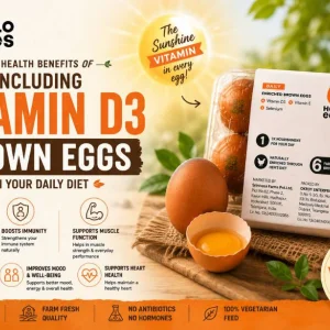 Top health benefits of including vitamin d3 brown eggs