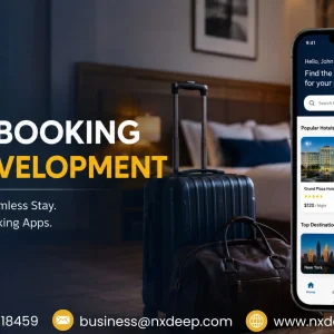 Premium hotel booking app development for growing businesses