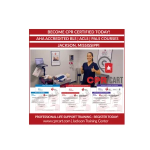 Aha cpr training certification in jackson