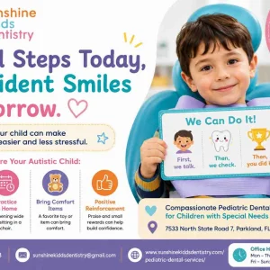 Helping your autistic child feel more ready for a dental visit