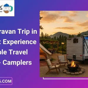 Family caravan trip in rajasthan experience comfortable travel