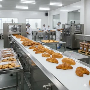 Dynamic industrial conveyors for manufacturing and warehouse app