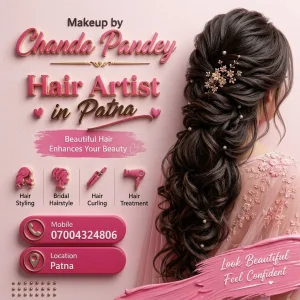 Makeup by chanda pandey salon at home in patna