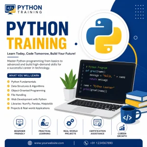 Python training institute in chandigarh