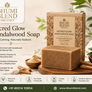 Sacred glow sandalwood soap
