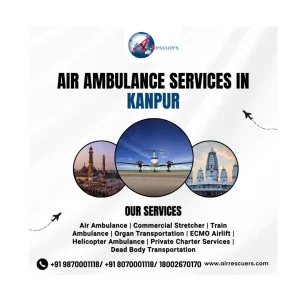 Air ambulance in kanpur for quick patient transfer