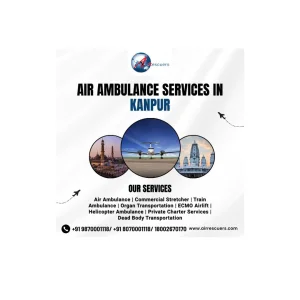 Air ambulance in kanpur for quick patient transfer