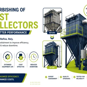 Refurbishing of dust collectors for better performance