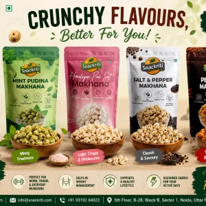 Buy flavoured makhana online crunchy healthy snacks by snack