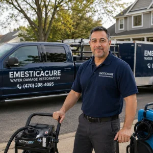 Water fire damage restoration