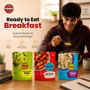 Ready to eat breakfast instant meals for busy mornings