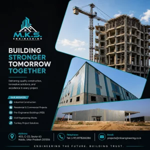 Steel peb building contractor delhi
