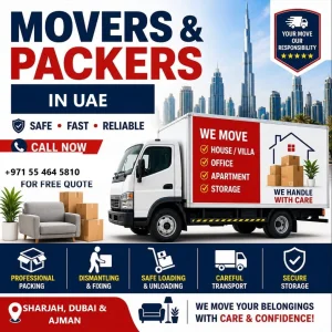 Professional movers packers