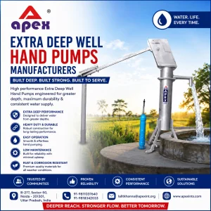 Extra deep well hand pumps manufacturers