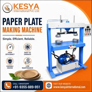 Paper plate making machine