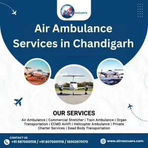 Air ambulance services in chandigarh for emergencies