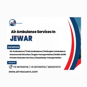 Air ambulance services in jewar 247 medical transport