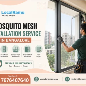 Professional mosquito mesh service in bangalore with localramu
