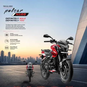 Pulsar ns 160 powerful performance sporty design amba baj