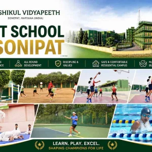 Best school in sonipat for education and sports development