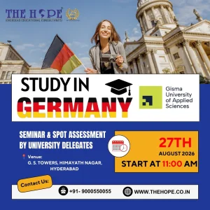 Germany study seminar get expert admission guidance