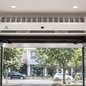 Custom air curtain made for your door size