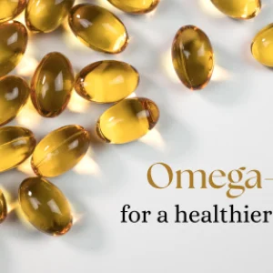 Omega 3 capsules for heart and joint wellness