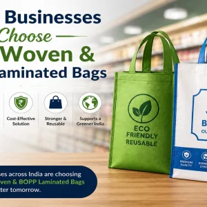 Printed bopp laminated carry bags wholesale for business india
