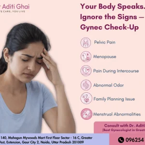 Best gynecologist in gaur city dont ignore the warning signs