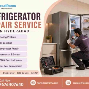 Trusted localramu refrigerator repair service in hyderabad